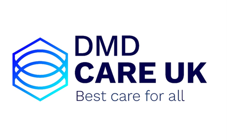 DMD Care UK Logo In Square
